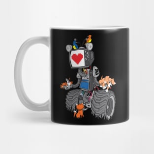 TV Head Love Mug